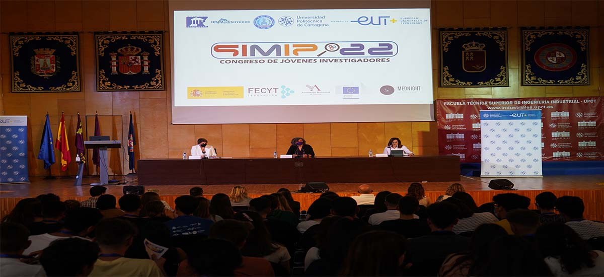 Vulnerabilidad en redes sociales, lenguaje inclusivo, Mar Menor... ponencias de los investigadores de Bachillerato en el congreso SIMIP